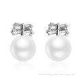 OUXI New Design Pearl Jewelry, Artificial Pearl Stud Earrings